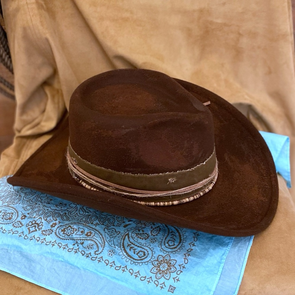 Western Rustic Cowboy Hat "The Sadie" 💠 NWT, Adjustable Fit (LAST ONE) - Picture 8 of 16